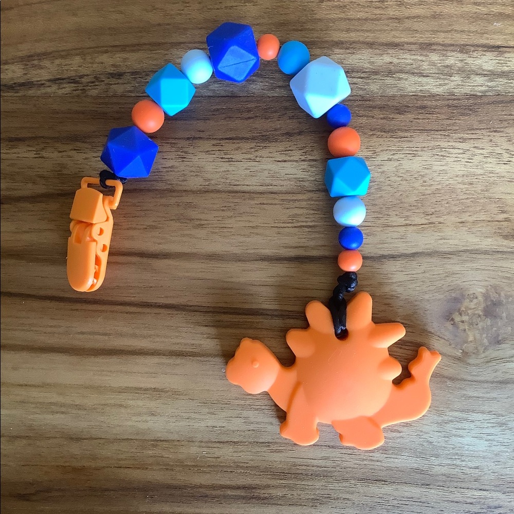 Silicone Clip with Teether